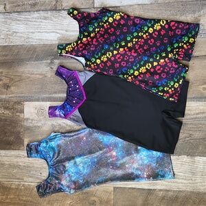 Girls Size 8-10 Gymnastics Leotards